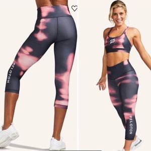 Peloton bra and leggings set